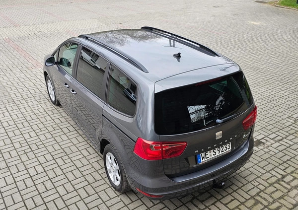 Seat Alhambra cena 39900 przebieg: 212000, rok produkcji 2012 z Mordy małe 742